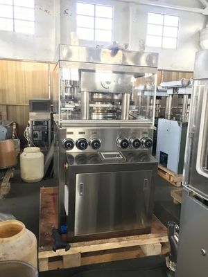 57 스테이션 고속 회전식 정제 압축기, 시간당 410,400정 생산 및 자동 윤활 시스템 협력 업체