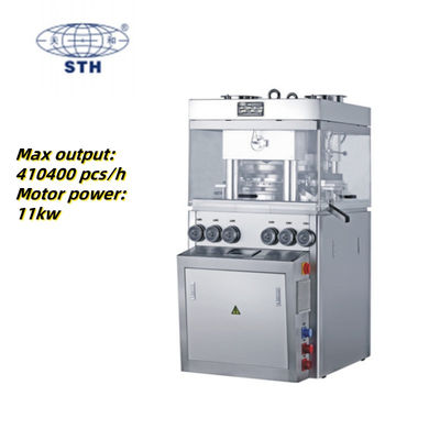 High Speed Rotary Tablet Press with 57 Stations 410400 PCS/H Capacity and Automatic Lubrication System 협력 업체