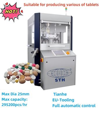 TIANHE Pharmacy Medicine EU tooling High Speed Tablet Press Full automatic control 협력 업체