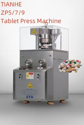 TIANHE 5/7/9 Round  Shape Cleaning Effervescent Lab Tablet Press Machine 협력 업체