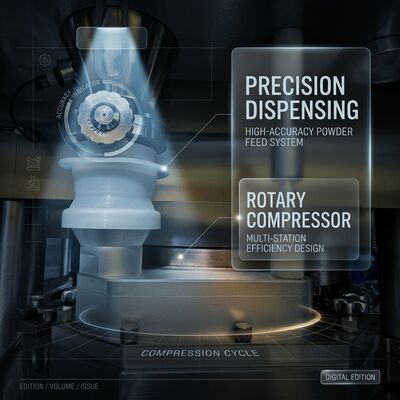 Speed Tablet Press Machine GZPK-45/55 Automatic Tablet Weight Control High-Speed Rotary Press D B Tooling 협력 업체