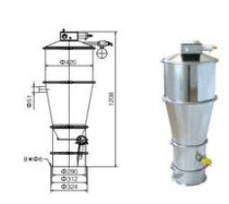 0.6Mpa 1440L/Min SS 공기 진공 컨베이어 3000 kg/H 협력 업체